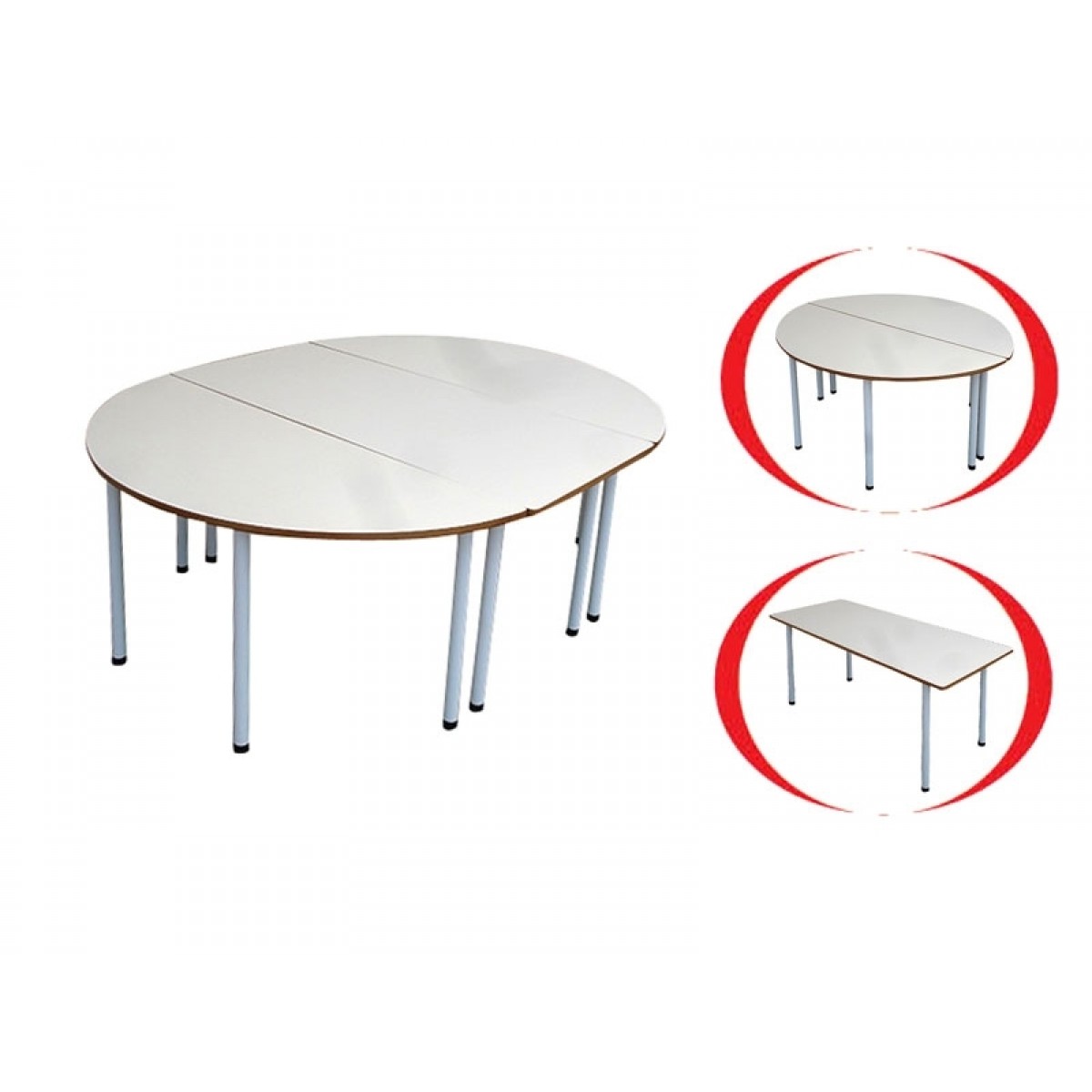 MESA COLETIVA 3 EM 1