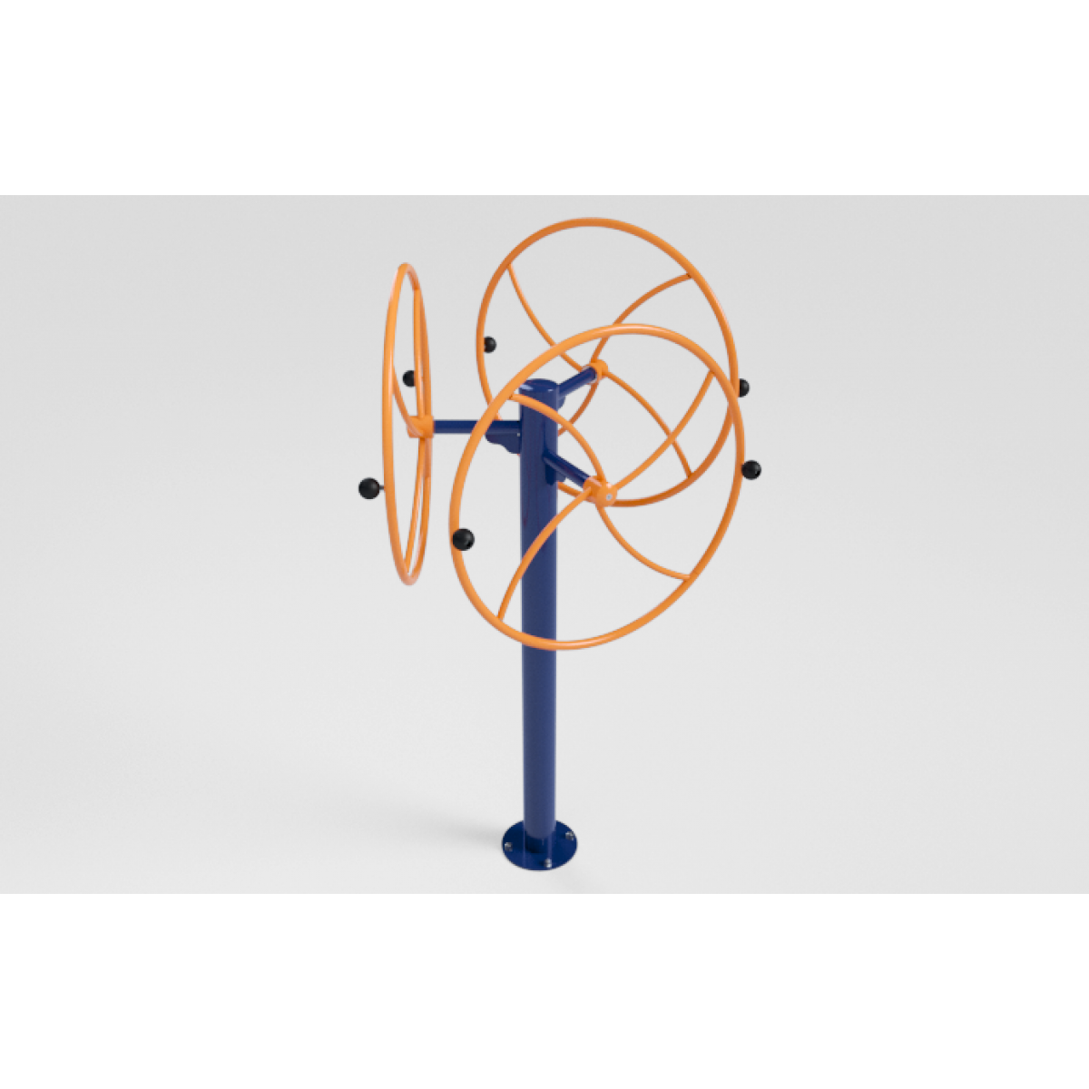 Volante de Rotação Vertical Triplo