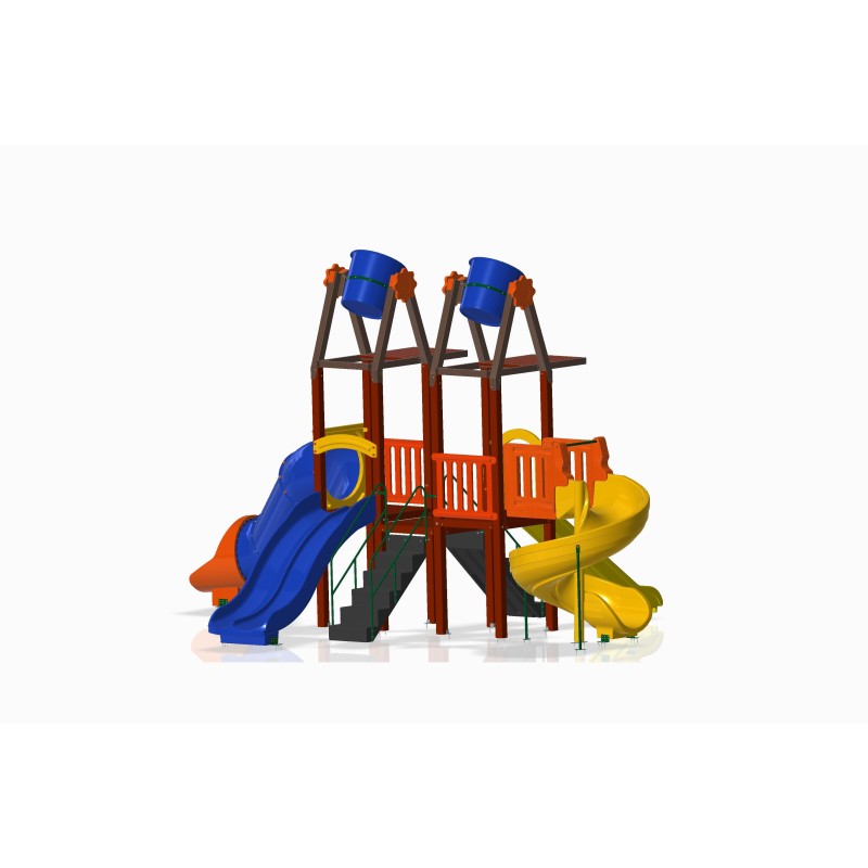 PLAYGROUND MULTICOLOR ACQUA